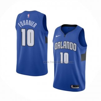 Maillot Orlando Magic Evan Fournier NO 10 Statement Edition Bleu