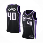 Maillot Sacramento Kings Harrison Barnes NO 40 Icon 2023-24 Noir