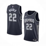 Maillot Orlando Magic Franz Wagner NO 22 Ville 2023-24 Bleu