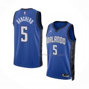 Maillot Orlando Magic Paolo Banchero NO 5 Statement 2022-23 Bleu