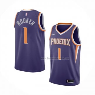 Maillot Phoenix Suns Devin Booker NO 1 Icon 2021 Volet