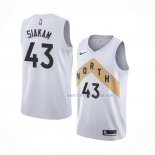 Maillot Toronto Raptors Pascal Siakam NO 43 Ville Blanc