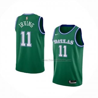 Maillot Dallas Mavericks Kyrie Irving NO 11 Classic Vert