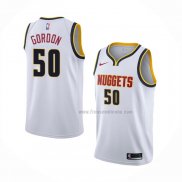 Maillot Denver Nuggets Aaron Gordon NO 50 Association 2021 Blanc