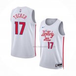 Maillot Philadelphia 76ers P.J. Tucker NO 17 Ville 2022-23 Blanc