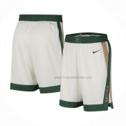 Short Boston Celtics Ville 2023-24 Creme