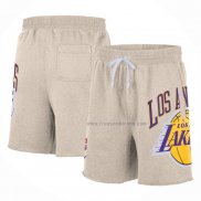 Short Los Angeles Lakers Big Logo Just Don Blanc